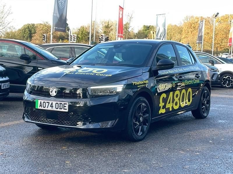 Used Vauxhall Corsa-e Design Edition 100 kW (136 HP) 2024 Black Hatchback