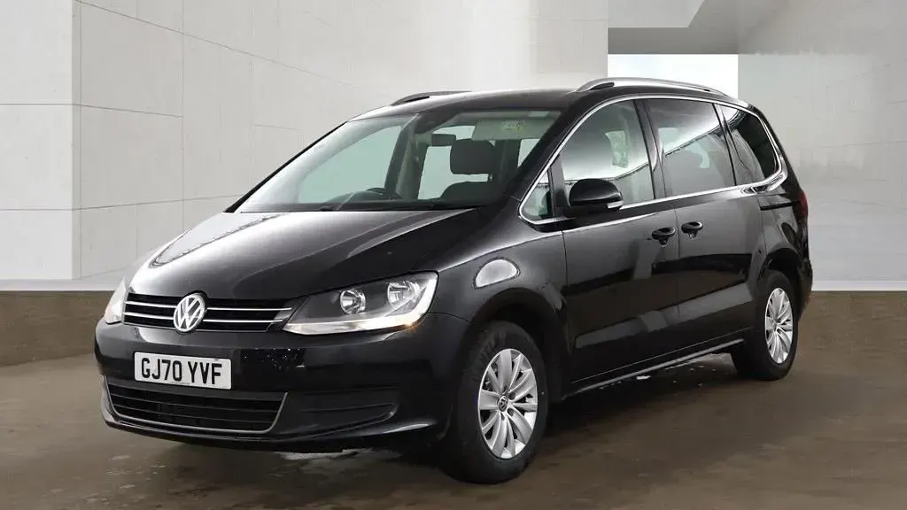 Used VW Sharan SE 150 HP (110 kW) 2020 Black MPV