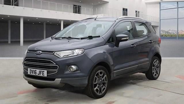 Usado Ford Ecosport Titanium 95 HP (69 kW) 2016 Cinzento SUV
