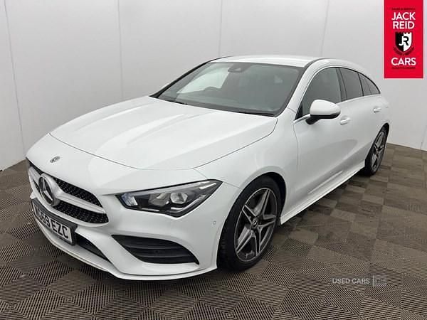 White Used 2019 Mercedes CLA180 AMG line Sedan | £17,950 (Fair price) - Image 1/4