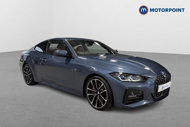 Blue Used 2021 BMW 420 M Sport Coupe | £29,949 - Image 1/4