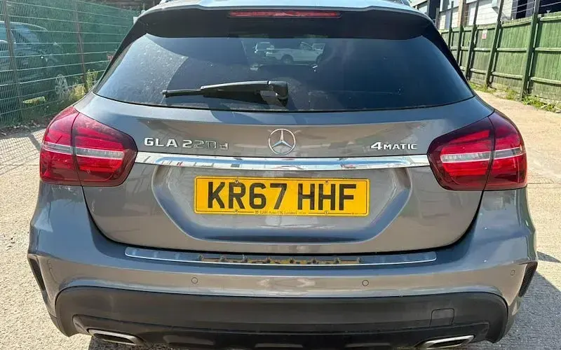 Used Mercedes GLA220 AMG line 177 HP (130 kW) 2017 Grey SUV