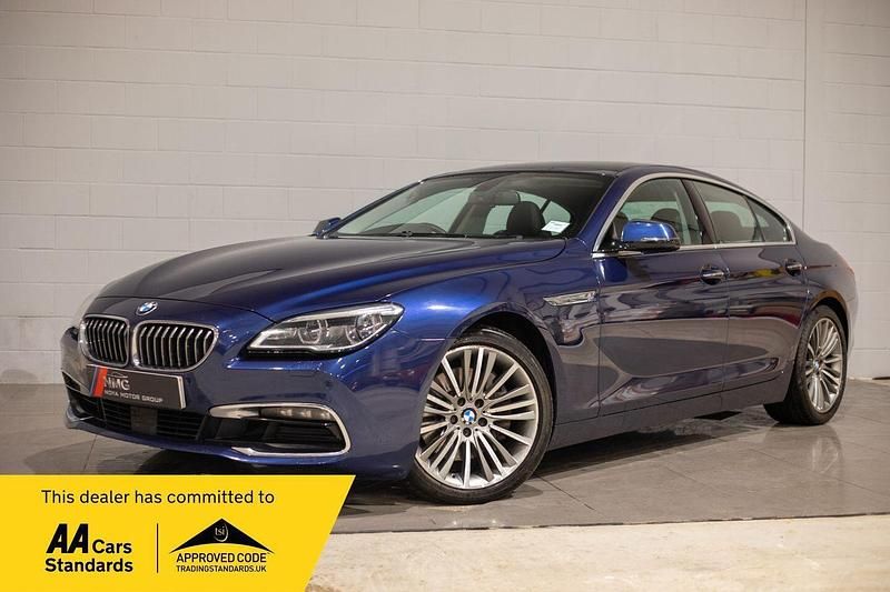 Used BMW 640 2017 Blue Coupe