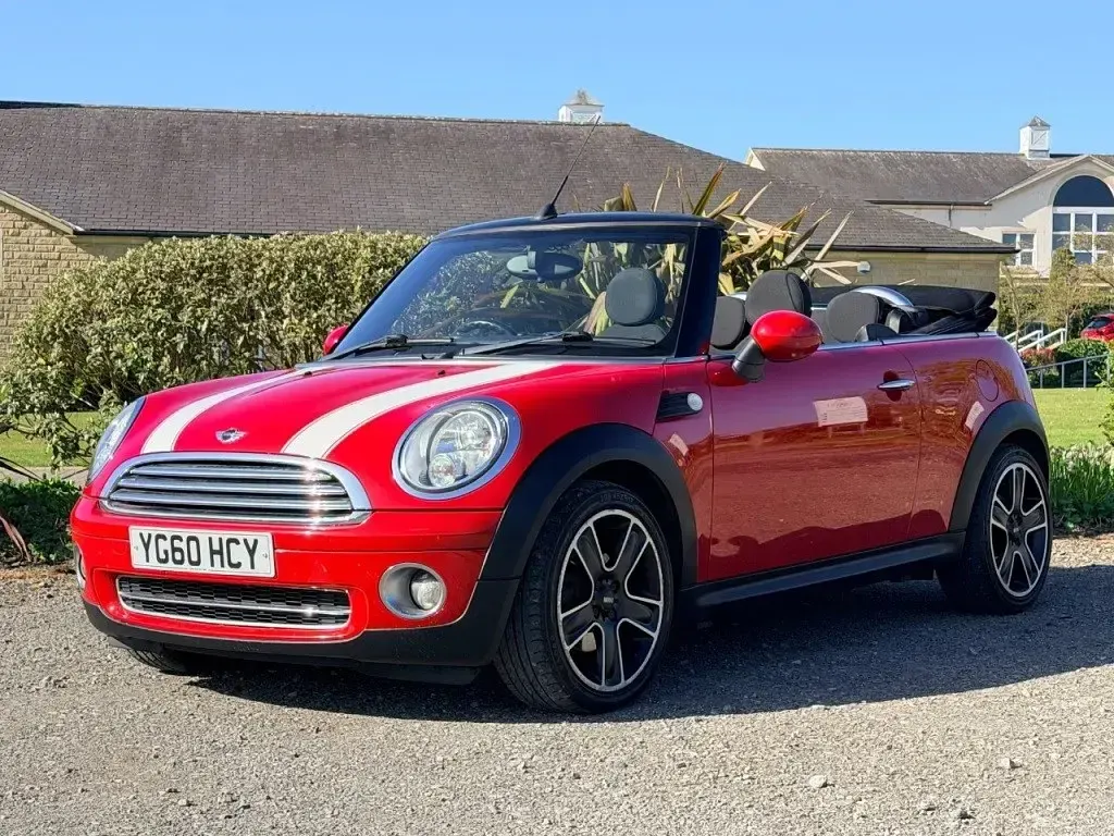 Used Mini Cooper Cabriolet 2010 Red Cabriolet