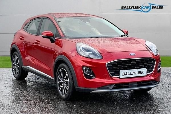 Used Ford Puma Titanium 2024 Red Hatchback