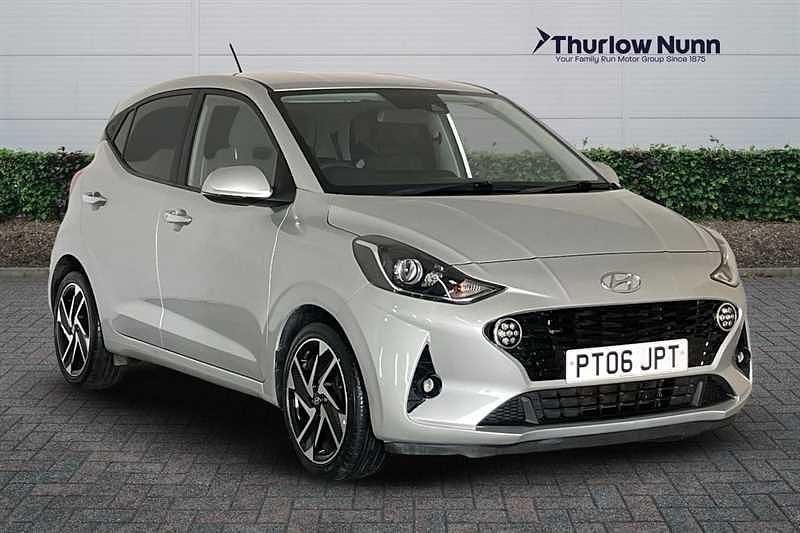Silver Used 2023 Hyundai i10 Premium Hatchback | £13,380 (Fair price) - Image 1/4
