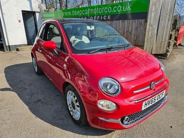 Red Used 2015 Fiat 500 Lounge Hatchback | £6,990 (Fair price) - Image 1/1
