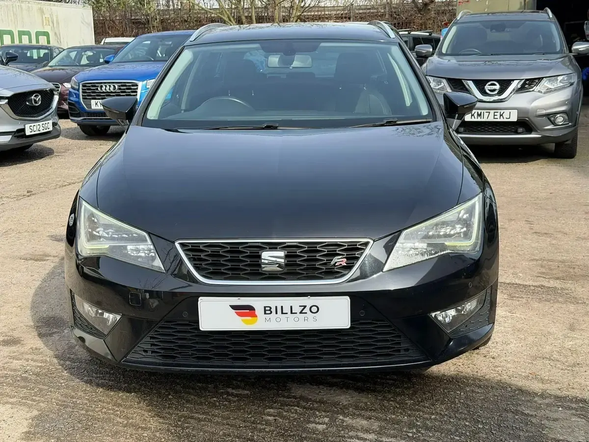 Used Seat Leon FR 150 HP (110 kW) 2014 Black Estate