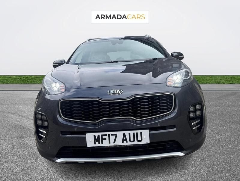 Used Kia Sportage GT-Line 177 HP (130 kW) 2017 Silver SUV