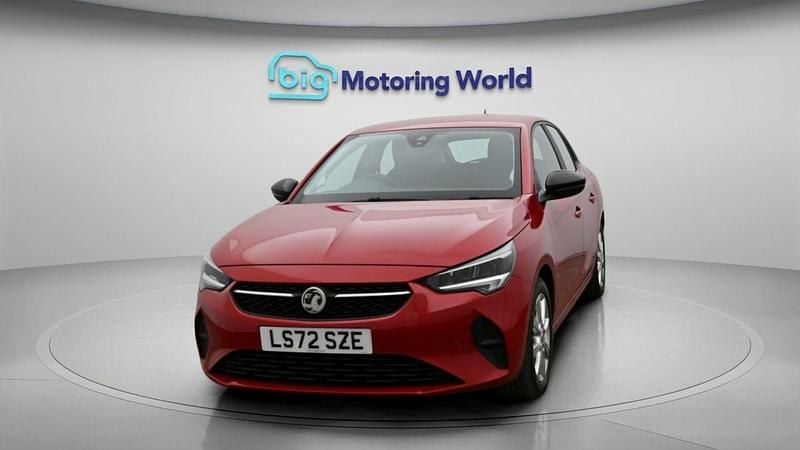 Used Vauxhall Corsa Design Edition 75 HP (55 kW) 2022 Red Hatchback