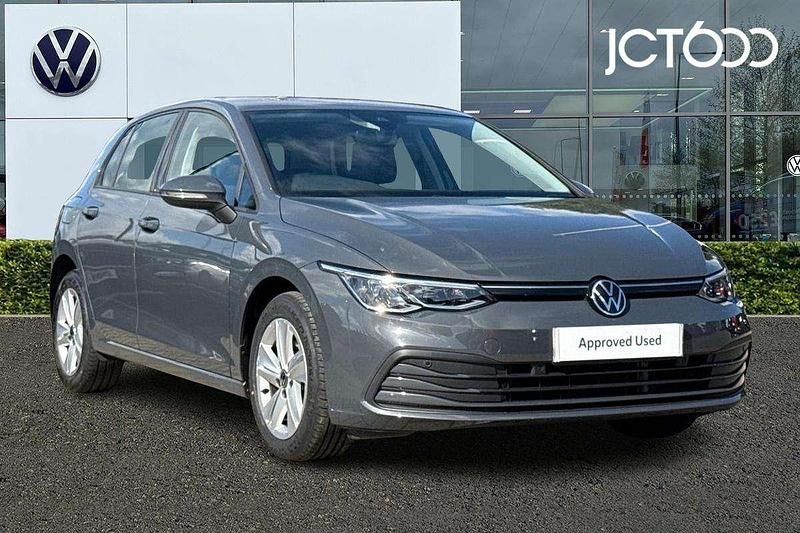 Grey Used 2021 VW Golf VIII Life Hatchback | £17,616 (Good price) - Image 1/4
