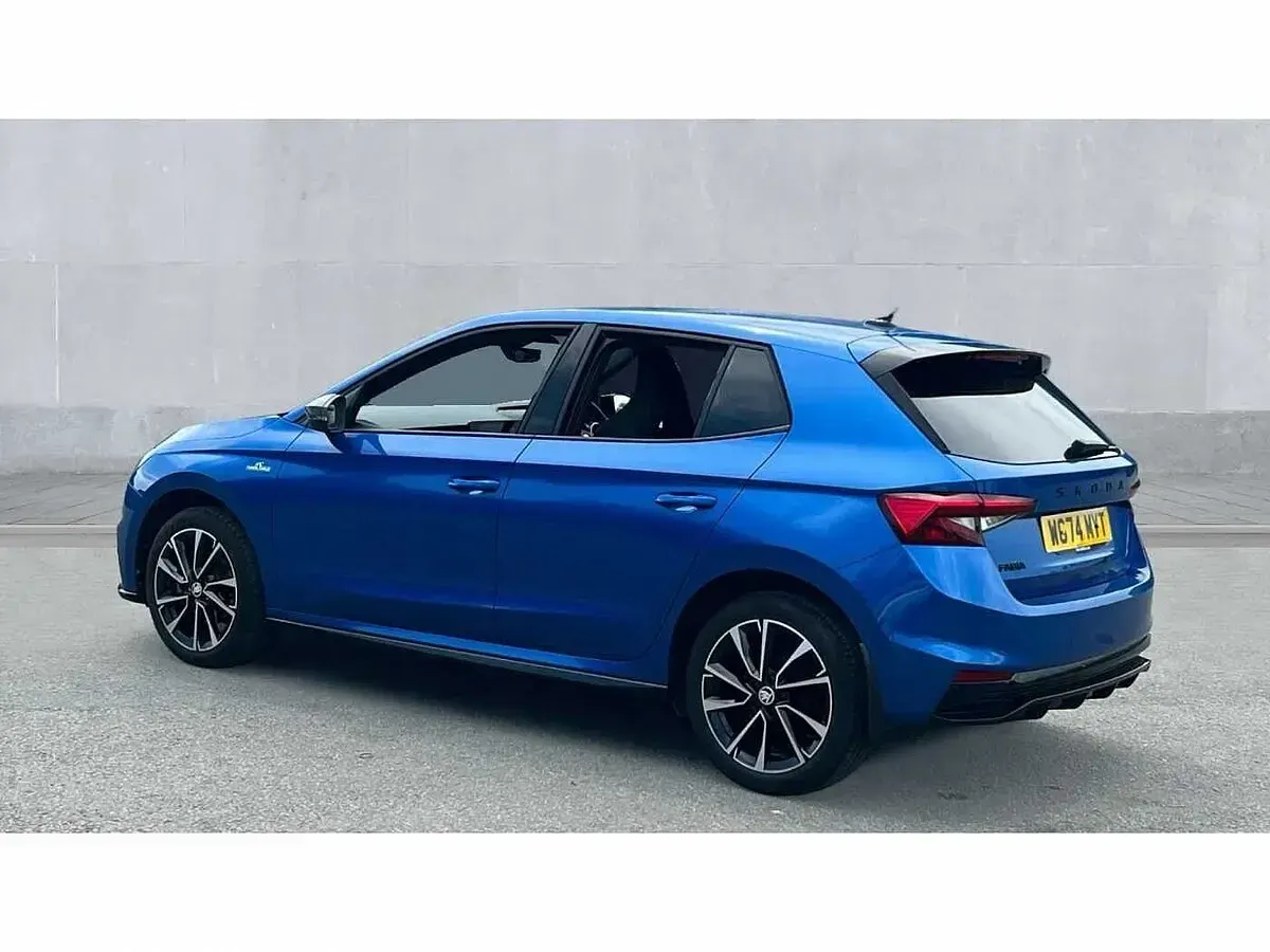 Used Skoda Fabia Monte Carlo 116 HP (85 kW) 2025 Metallic  race blue Hatchback