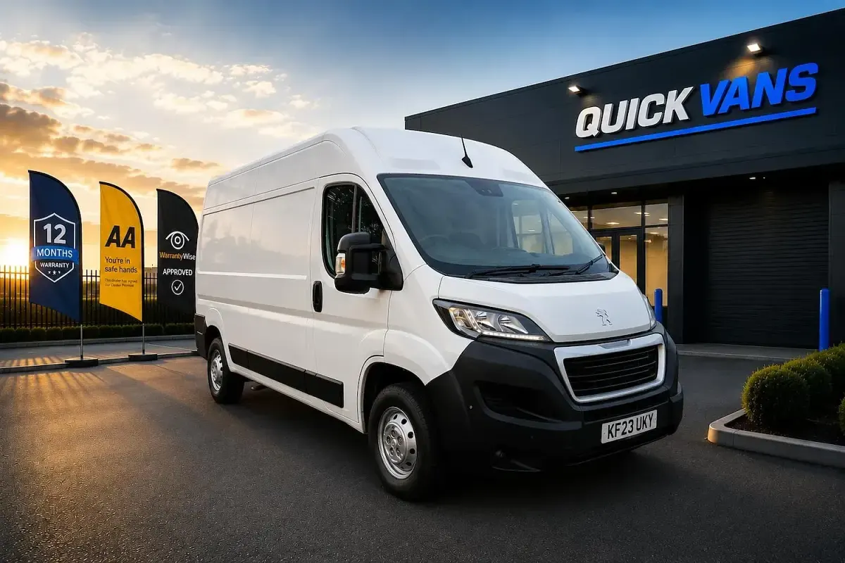 Used Peugeot Boxer Premium 140 HP (102 kW) 2023 White Van