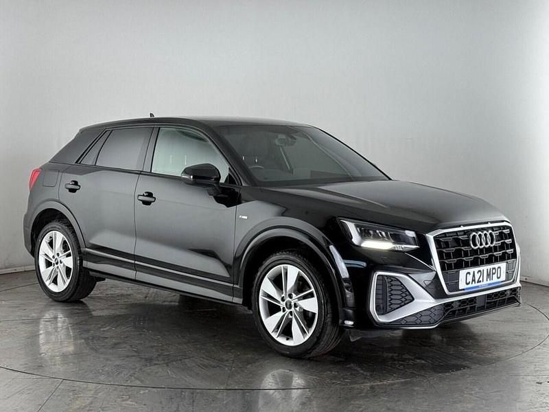 Black Used 2021 Audi Q2 S-Line SUV | £17,600 (Fair price) - Image 1/3