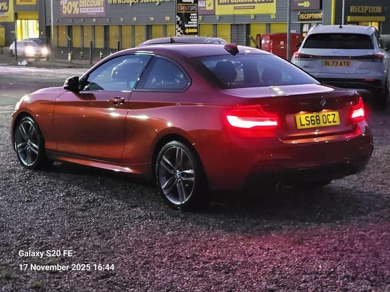 Used BMW 218 M Sport 2018 Orange Coupe