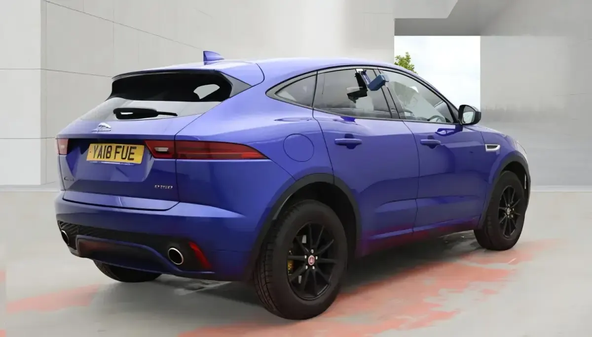 Used Jaguar E-Pace R-Dynamic 150 HP (110 kW) 2018 Blue SUV