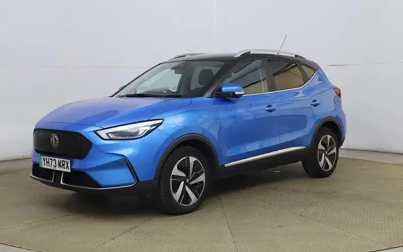 Used MG ZS Trophy Connect 114 kW (156 HP) 2022 Blue SUV