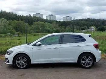 Used VW Polo R-line 115 HP (84 kW) 2019 White Hatchback