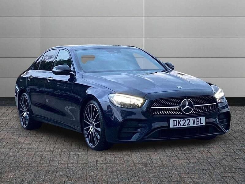 Blue Used 2022 Mercedes E200 AMG line Sedan | £33,490 (A bit pricey) - Image 1/4
