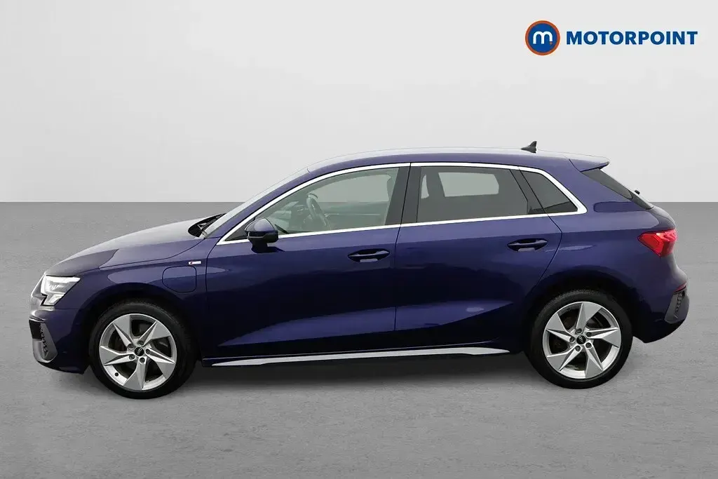Used Audi A3 e-tron S-Line 2023 Blue Hatchback