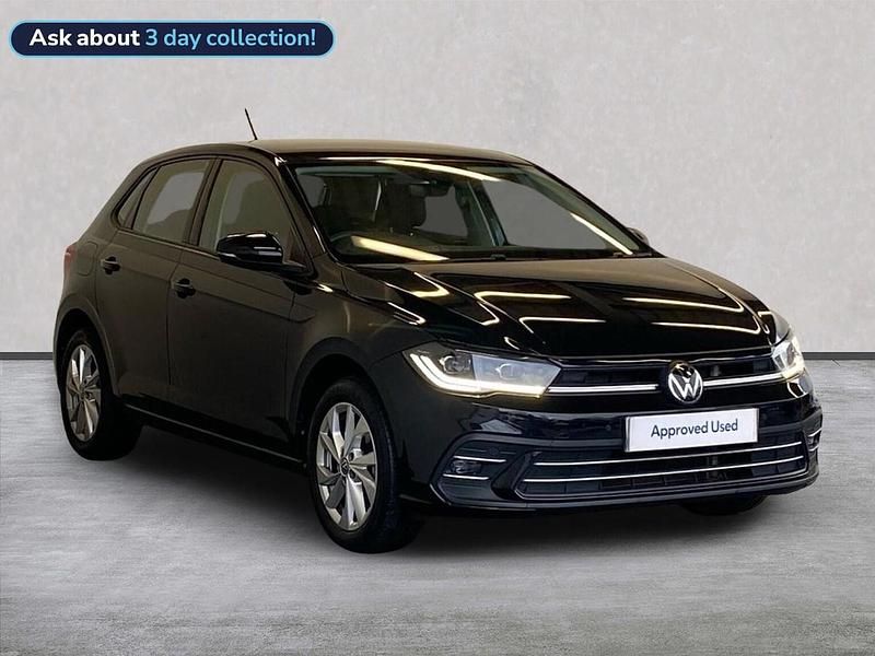 Used VW Polo Style 95 HP (69 kW) 2022 Black Hatchback