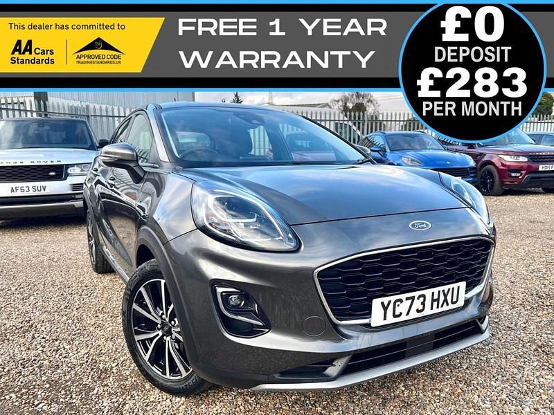 Used Ford Puma Titanium 2023 Grey Hatchback