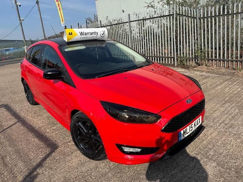 Red Used 2015 Ford Focus Zetec Hatchback | £3,800 (Super price) - Image 1/4