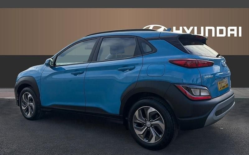Gebraucht Hyundai Kona SE 141 PS (103 kW) 2022 Blau SUV