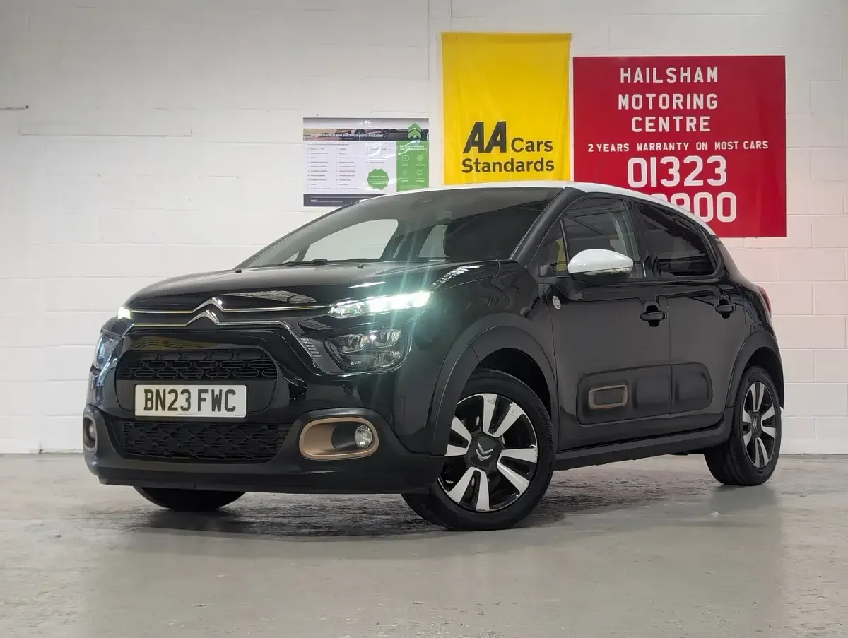 Used Citroën C3 PureTech 2023 Black Hatchback