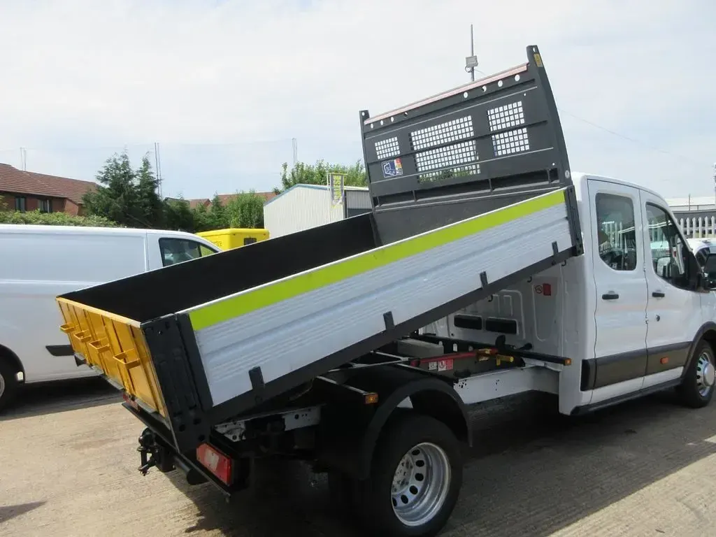 Used Ford Transit 130 HP (95 kW) 2020 White Cabriolet