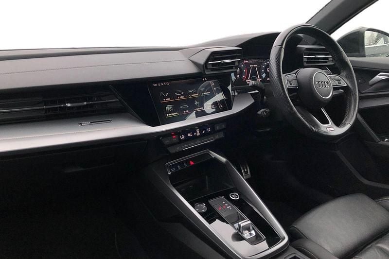 Used Audi A3 S-Line 2023 Black Sedan