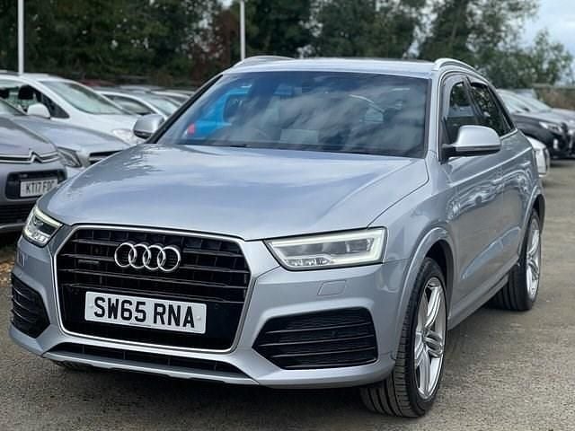 Używany Audi Q3 S-line plus 184 KM (135 kW) 2015 Srebrny SUV