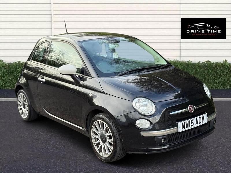 Black Used 2015 Fiat 500 Hatchback | £3,900 (Fair price) - Image 1/4