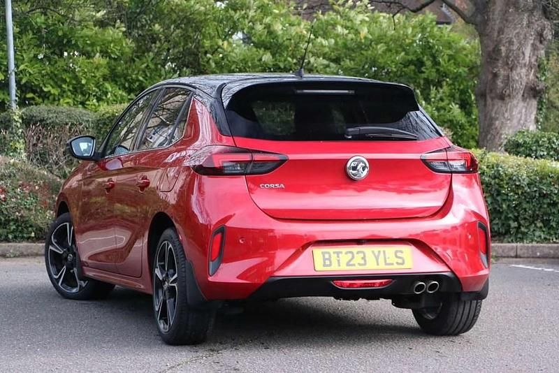 Used Vauxhall Corsa Ultimate 128 HP (94 kW) 2023 Red Hatchback