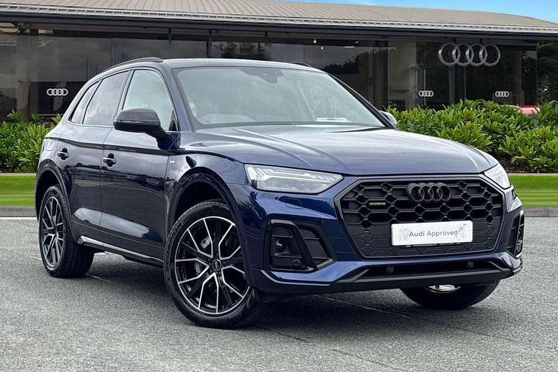 Blue Used 2024 Audi Q5 Black Edition SUV | £40,995 (A bit pricey) - Image 1/4
