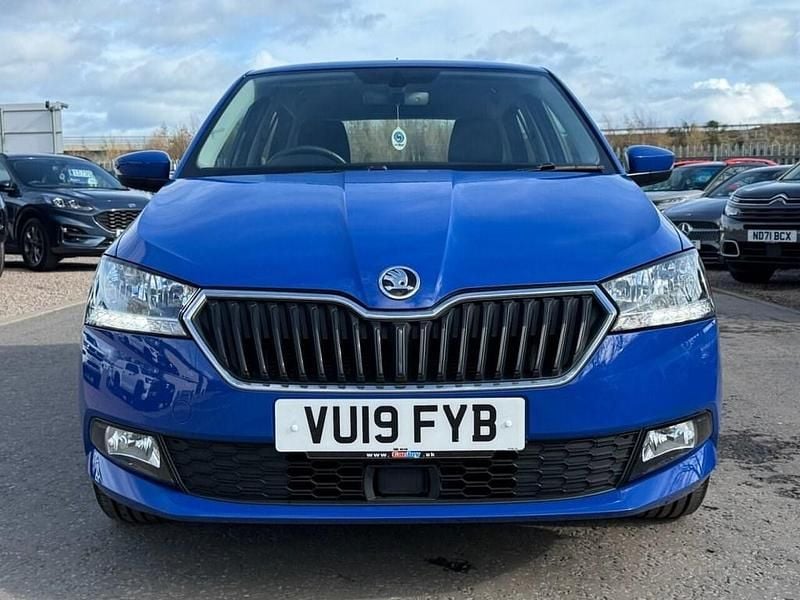 Used Skoda Fabia SE L 110 HP (80 kW) 2019 Blue Hatchback