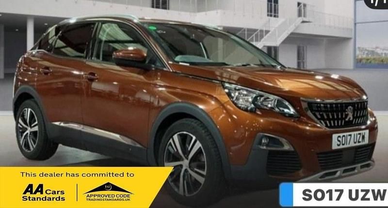 Bronze Used 2017 Peugeot 3008 Allure Hatchback | £12,490 (Fair price) - Image 1/2