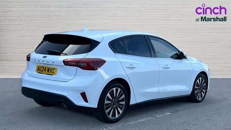 Used Ford Focus Titanium X 125 HP (91 kW) 2024 Frozen white (premium colour) Hatchback
