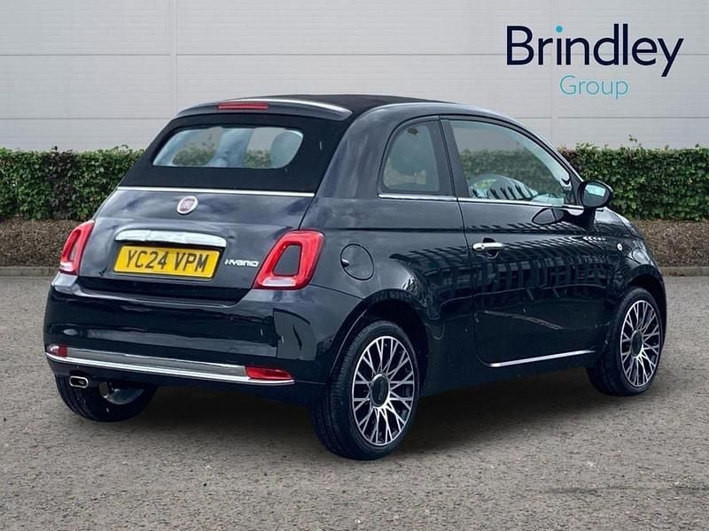 Used Fiat 500C S 70 HP (51 kW) 2024 Black Cabriolet