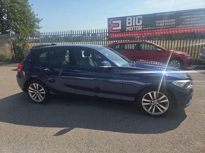 Used BMW 116 Sport Line 114 HP (83 kW) 2018 Blue Hatchback