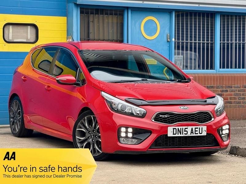 Red Used 2015 Kia Ceed GT Hatchback | £5,750 (Fair price) - Image 1/4