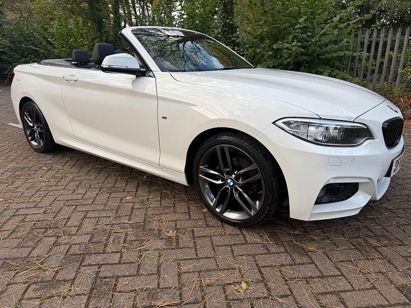White Used 2016 BMW 218 M Sport Cabriolet | £11,790 (Fair price) - Image 1/4