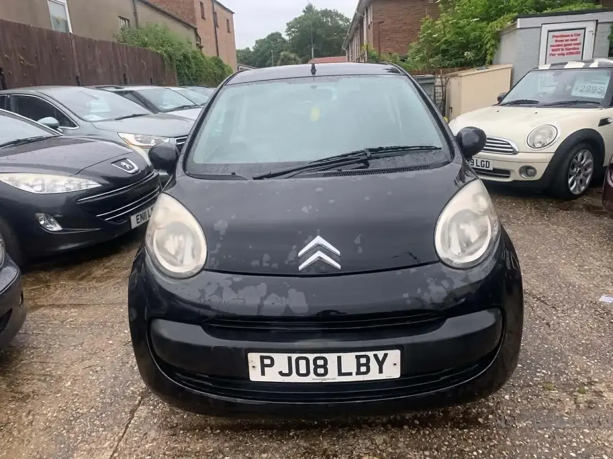 Used Citroën C1 67 HP (49 kW) 2008 Black Hatchback