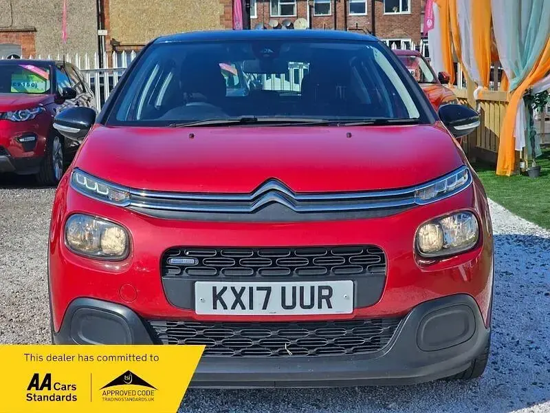 Used Citroën C3 Feel 2017 Red Hatchback