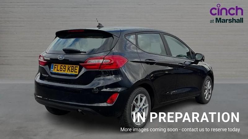 Used Ford Fiesta Zetec 100 HP (73 kW) 2019 Black Hatchback