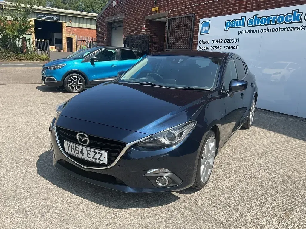 Used Mazda 3 Inclusive 120 HP (88 kW) 2014 Blue Hatchback