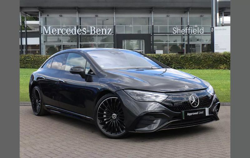 Grey Used 2024 Mercedes EQE350 AMG line Sedan | £55,985 - Image 1/4