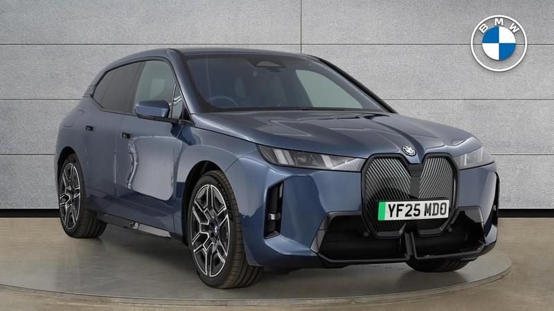 Blue New 2025 BMW iX M Sport SUV | £69,990 (Fair price) - Image 1/4