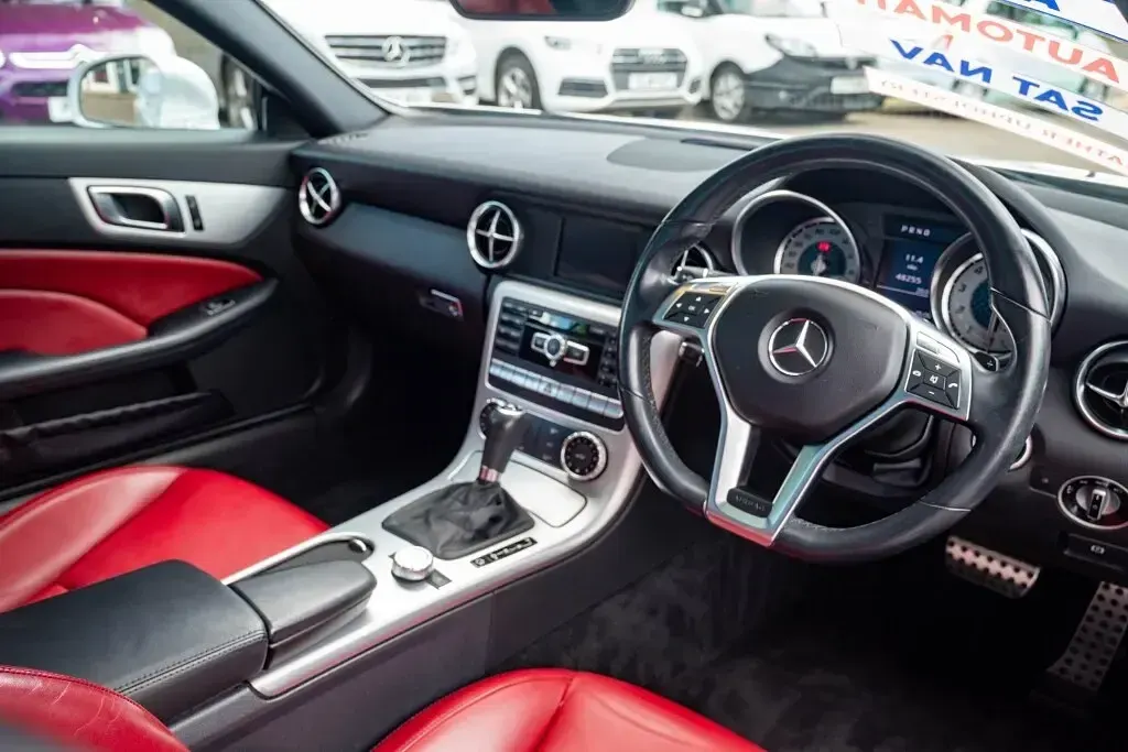 Used Mercedes SLK200 AMG 2012 Silver Cabriolet