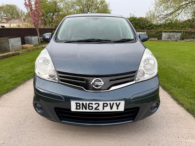 Used Nissan Note N-TEC 110 HP (80 kW) 2012 Blue Hatchback